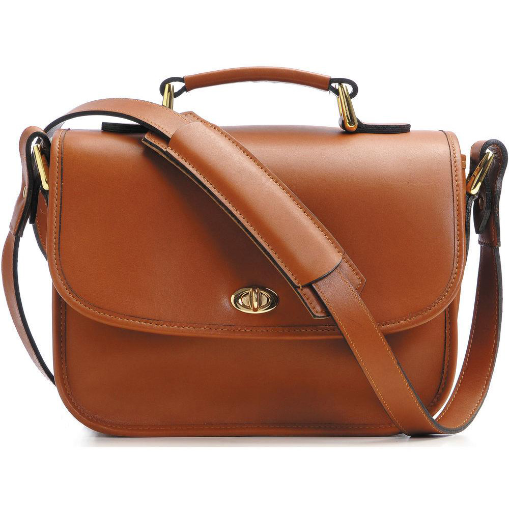 ONA Palma Cognac Leather Shoulder Bag | Park Cameras