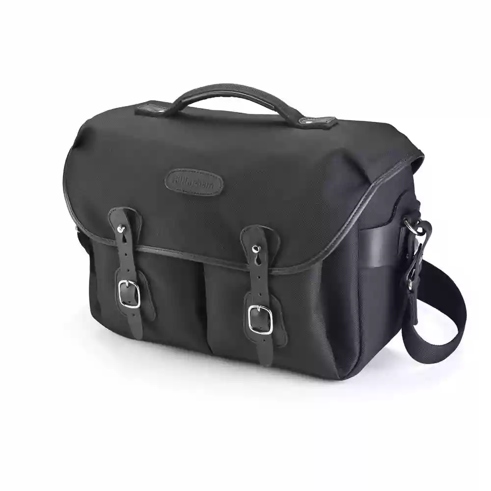 Billingham Hadley One Shoulder Bag - Black FibreNyte/Black