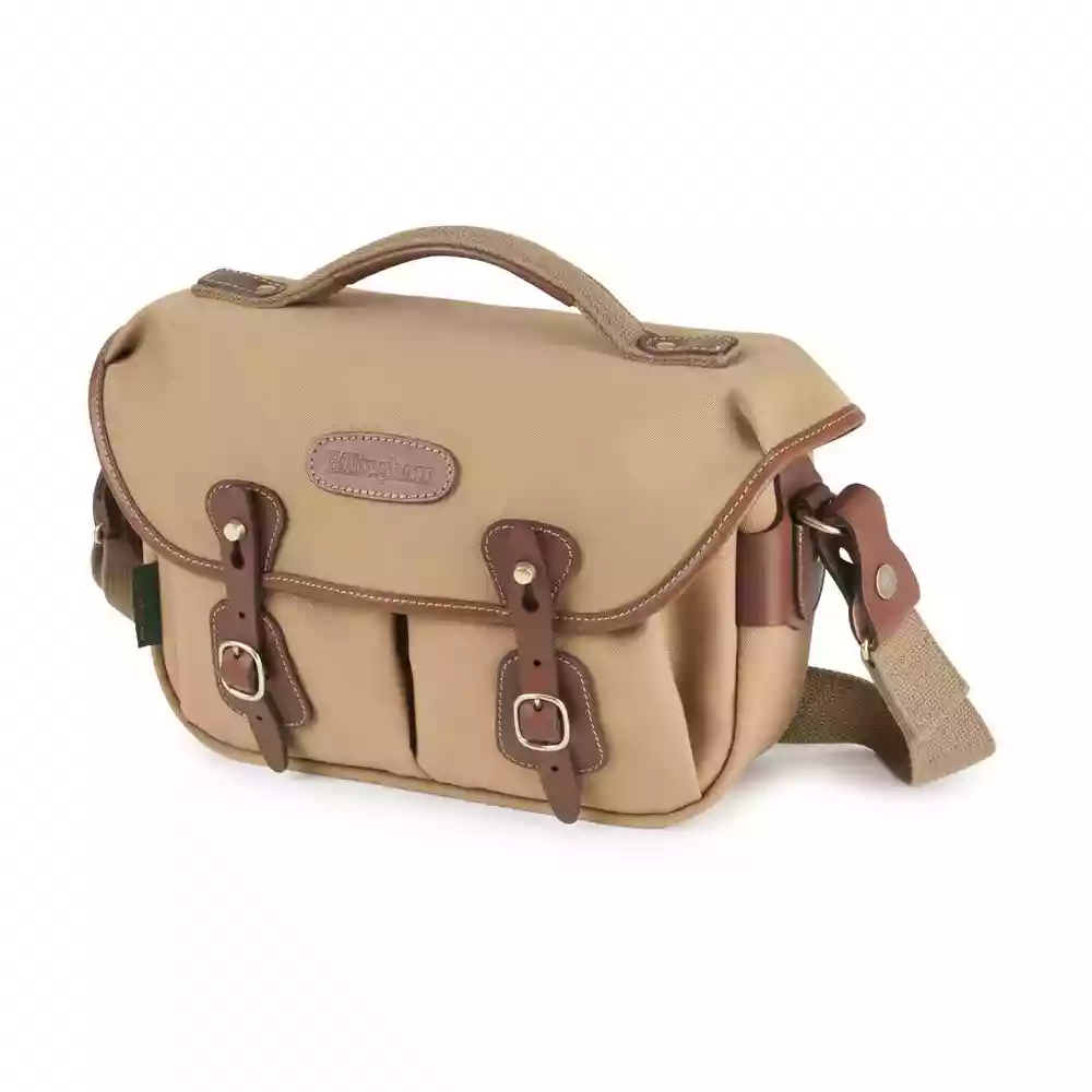Billingham Hadley Small Pro Shoulder Bag - Khaki Canvas/Tan