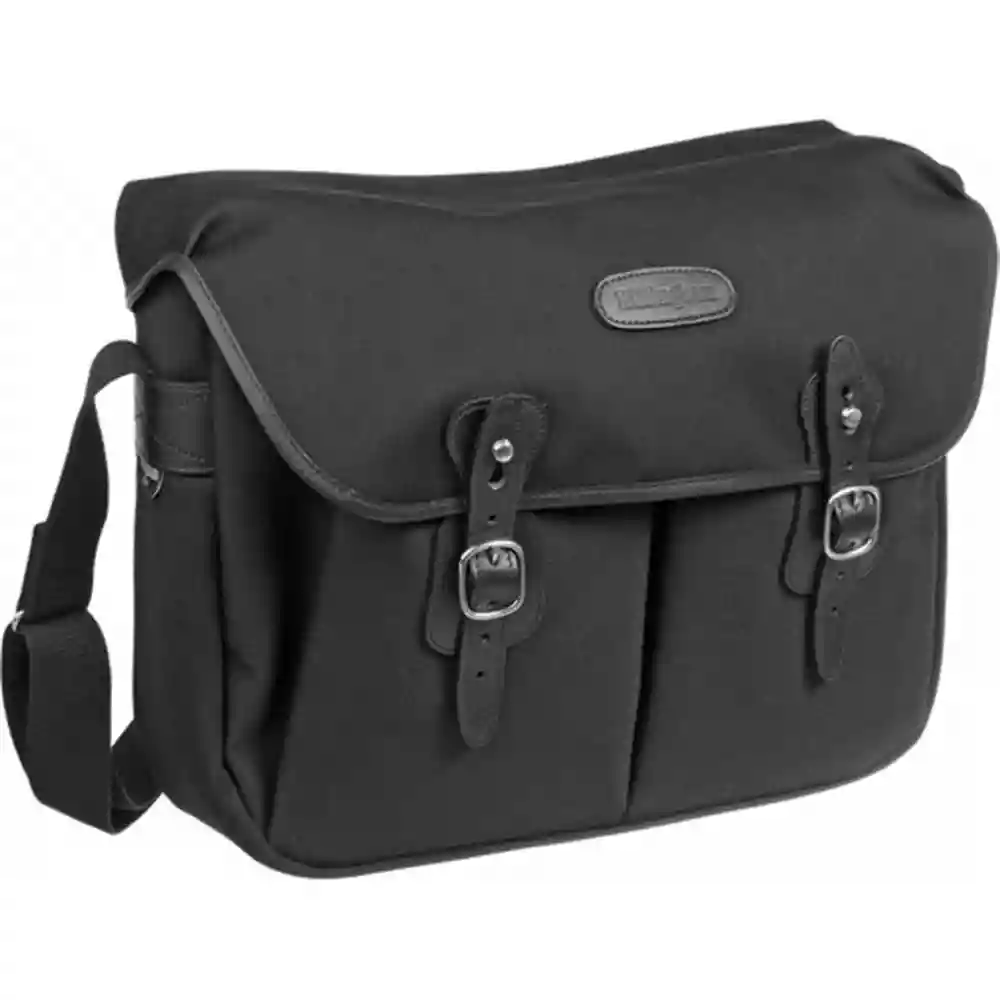 Billingham Hadley Large Shoulder Bag - Black FibreNyte/Black