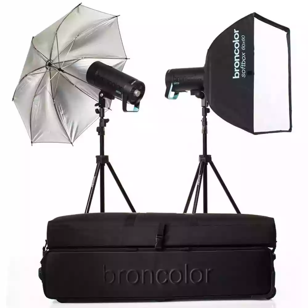 Broncolor Siros 400 S Expert Kit 2 WiFi / RFS 2 Flash Head Kit