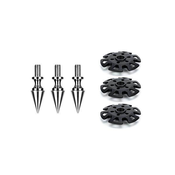 Leofoto TFW Spikes with Snow Shoes (set of 3)