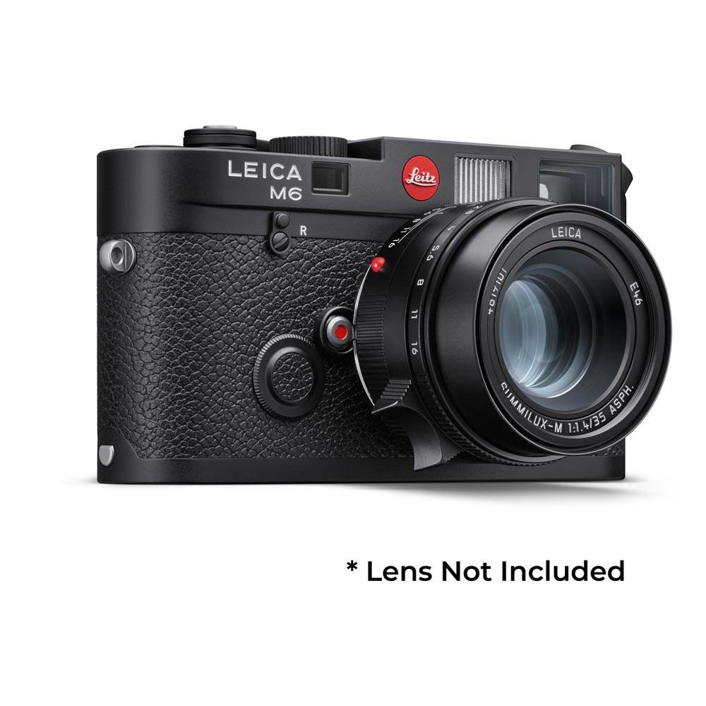 Leica M6 Film Camera Body Black Paint