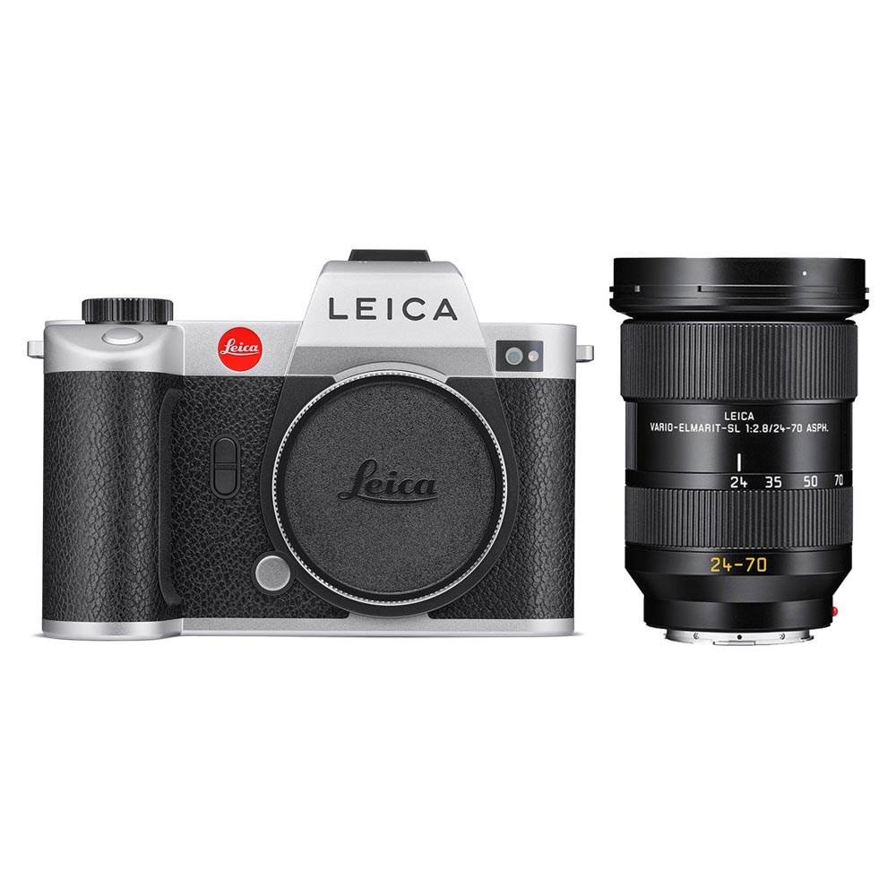 Leica SL2 Silver Kit with Vario-Elmarit-SL 24-70 f/2.8 ASPH Lens