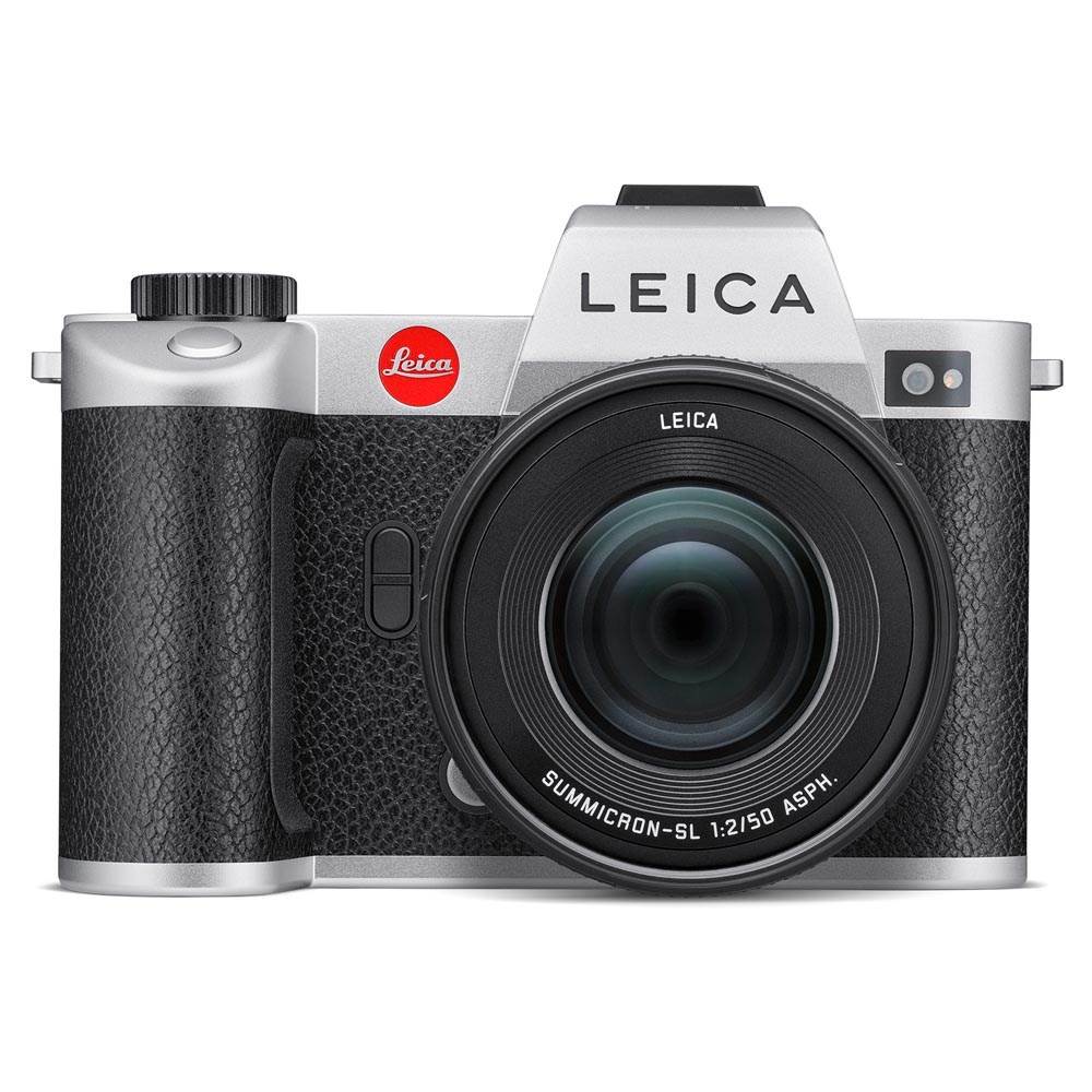 Leica SL2 Silver with Noctilux-M 50 f/1.2 ASPH and Leica M-Adapter L