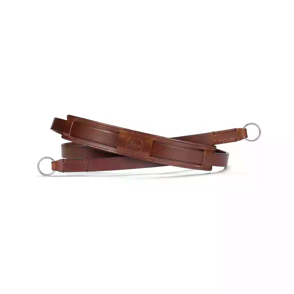 Leica Neck Strap Vintage Brown Leather