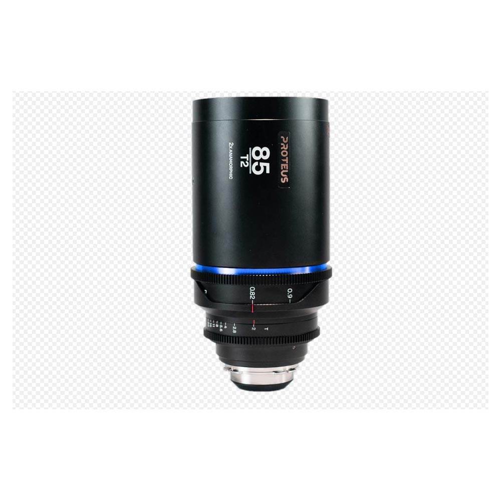 Laowa Proteus 85mm 2x Anamorphic T2 Lens in Feet/Blue Flare PL/EF