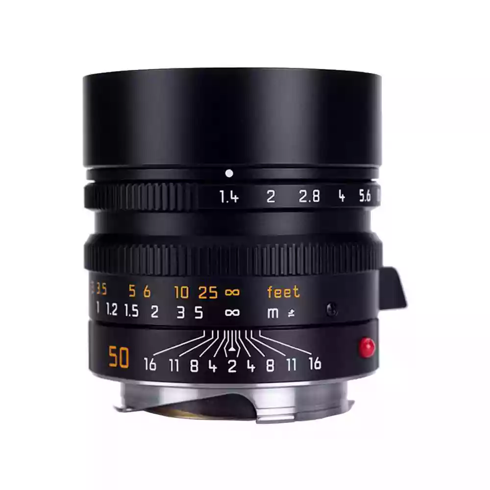 Leica Summilux M 50mm f/1.4 ASPH Lens Black Anodised