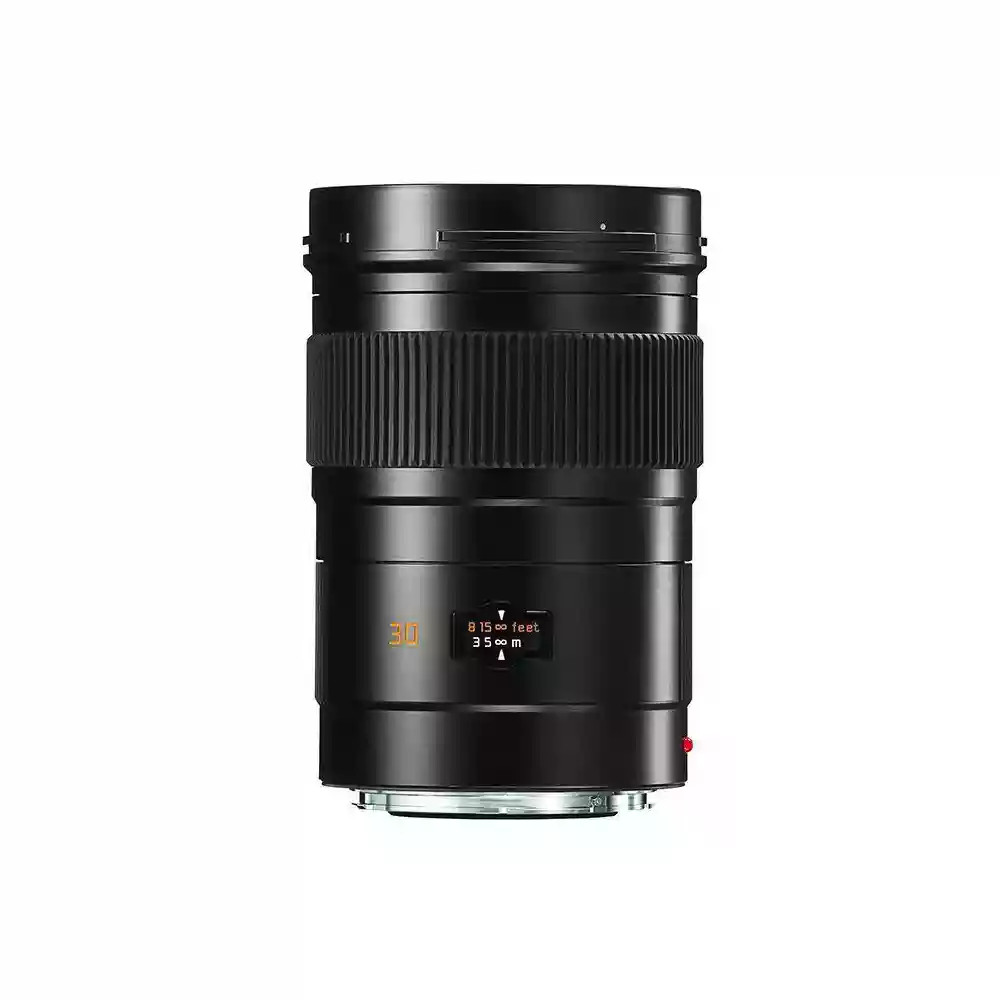 Leica Elmarit S 30mm f/2.8 ASPH Lens Black Anodised