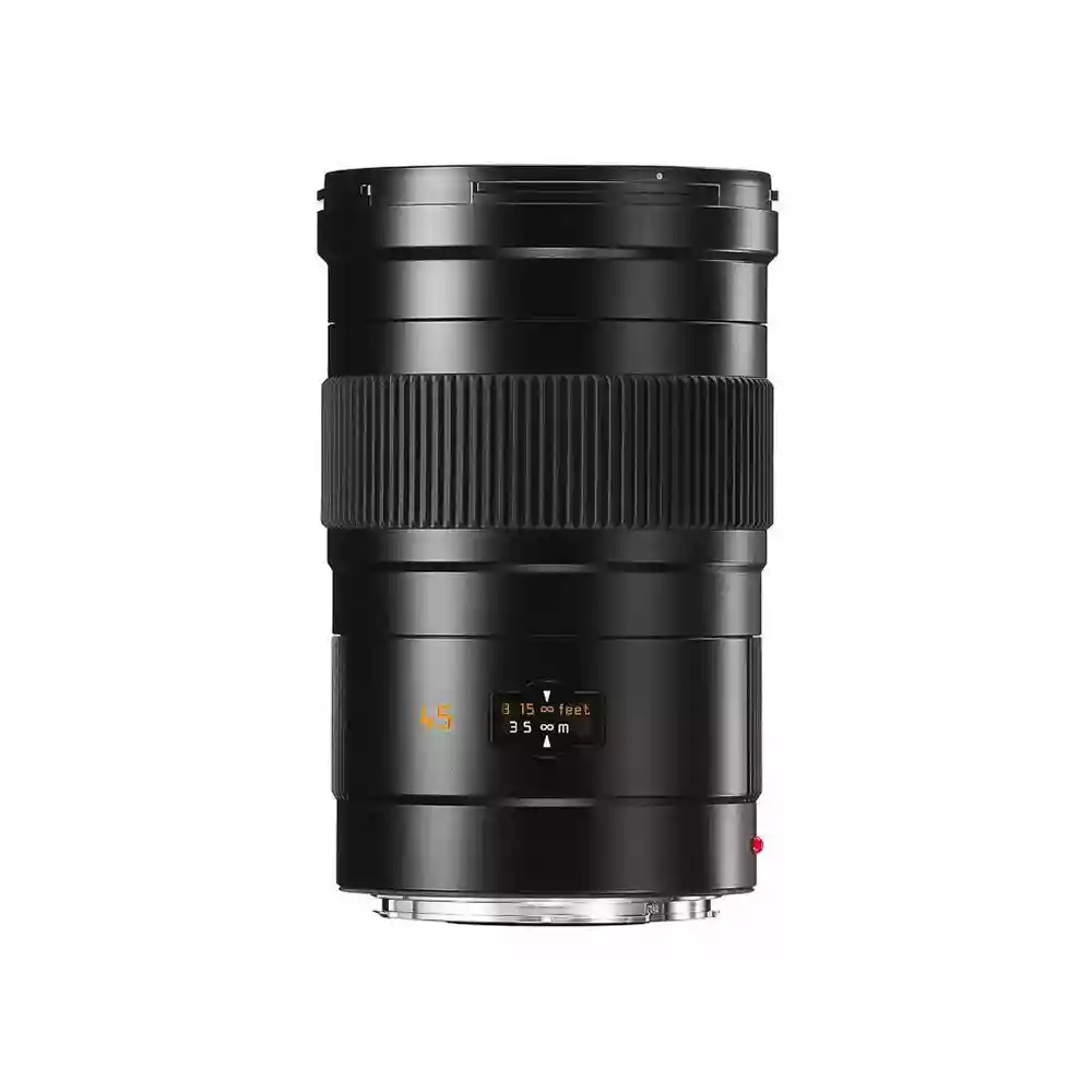 Leica Elmarit S 45mm f/2.8 ASPH Lens Black Anodised
