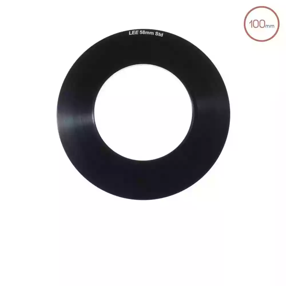 LEE Filters 100mm System 58mm Adaptor Ring