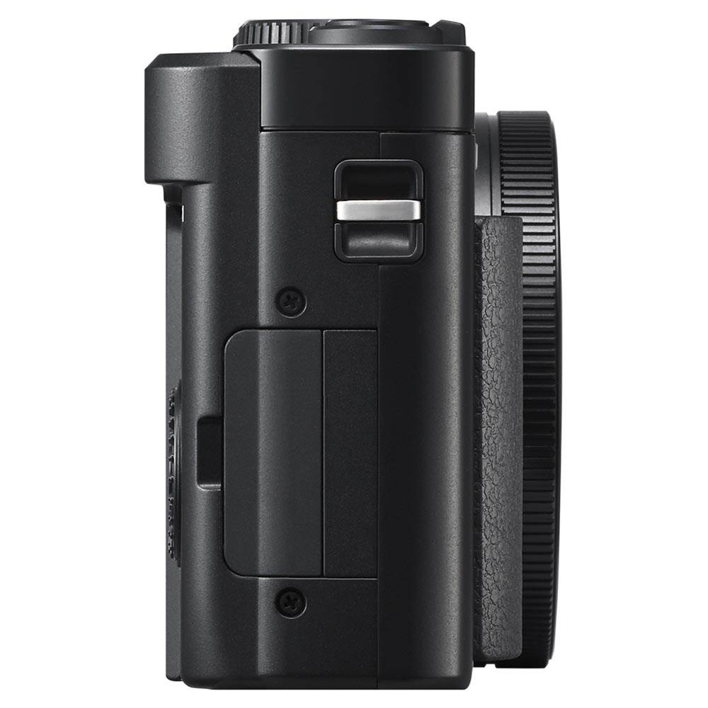 Panasonic ZS99 Point And Shoot Compact Travel Digital Camera (Black) (DC-ZS99K) + Photography Software + 2 X 64GB Memory Card + 2 X DMW-BLG10 Battery