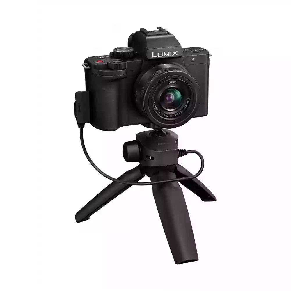 Panasonic Lumix G100D With G Vario 12-32mm Lens And DMW-SHGR1 Grip Kit