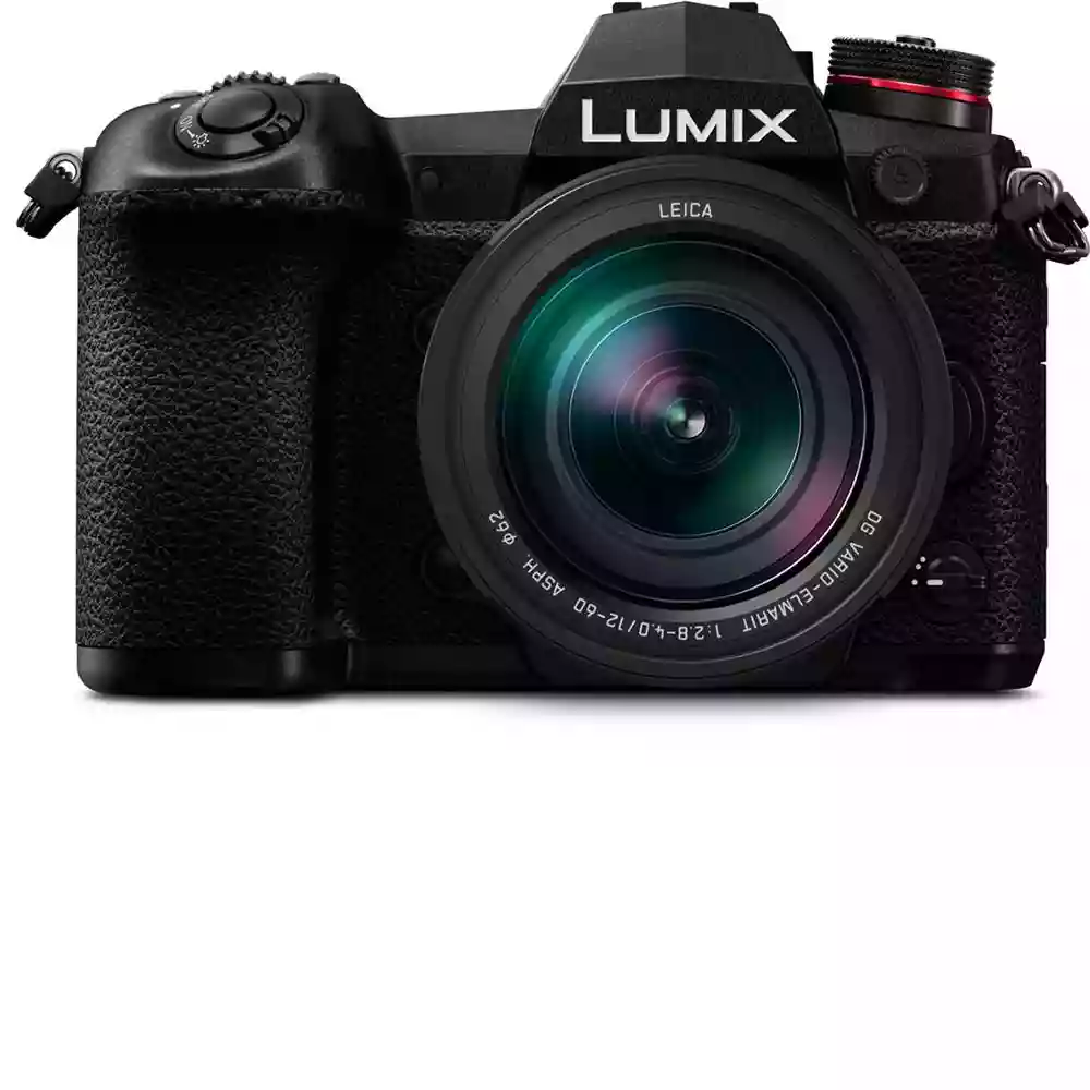 Panasonic Lumix G9 Camera With Leica 12-60mm f/2.8-4.0 Lens Black