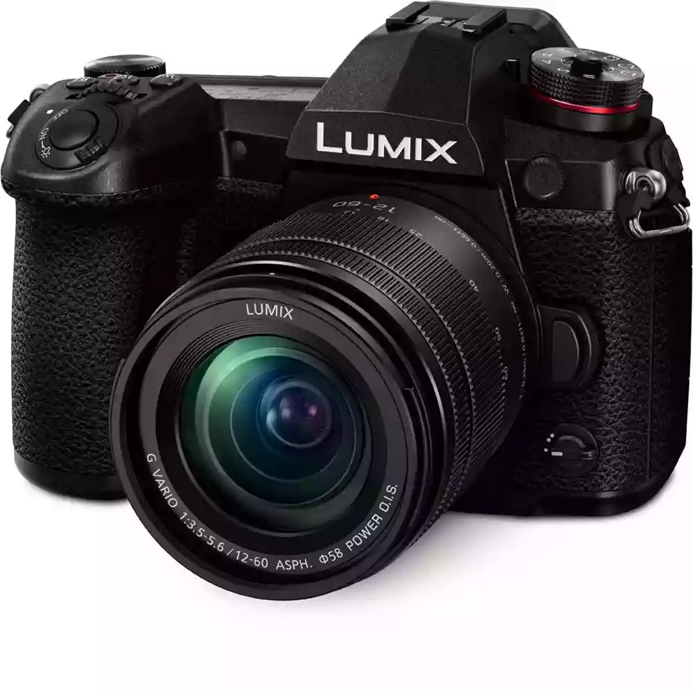 Panasonic Lumix G9 Camera With 12-60mm f/3.5-5.6 ASPH Lens Black