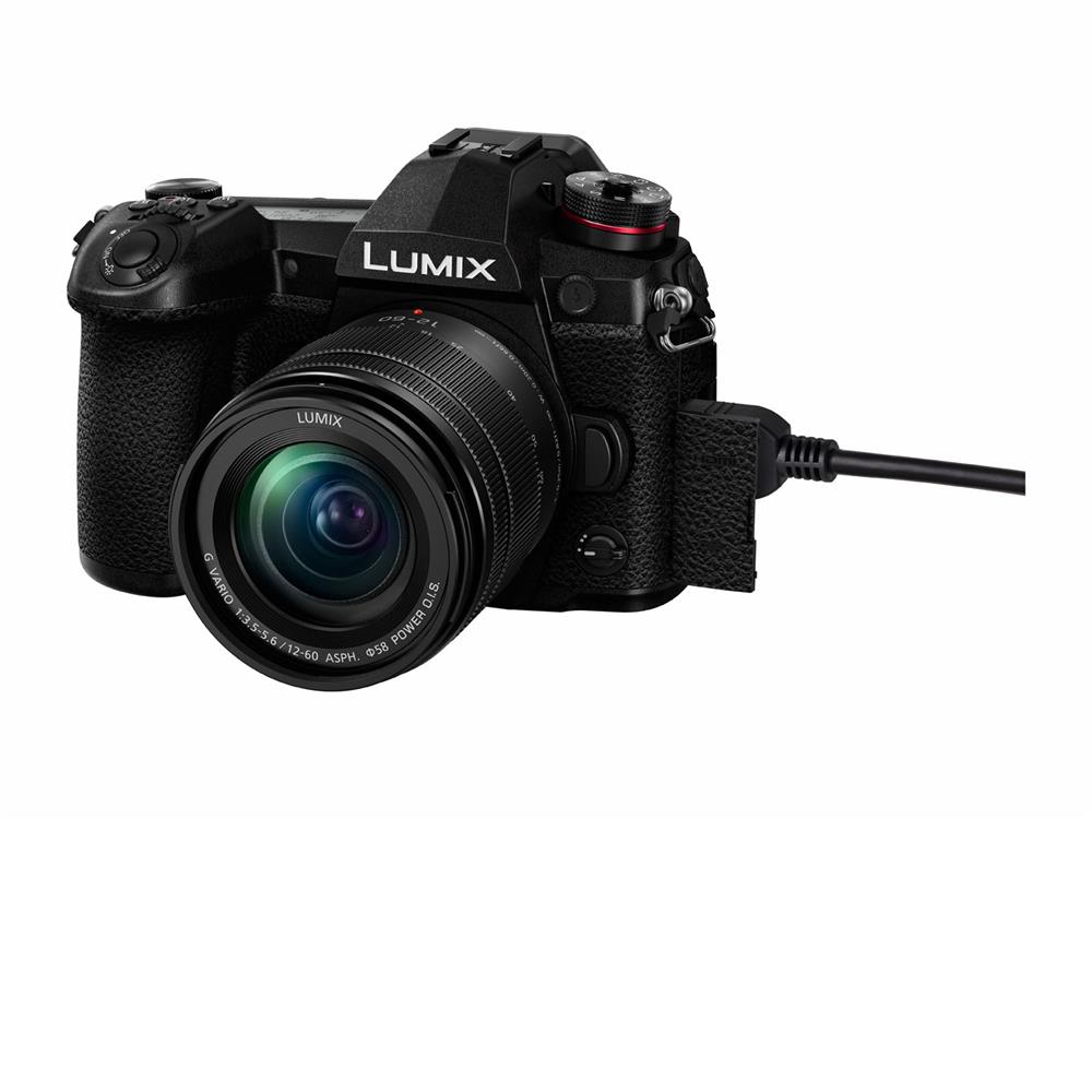 Panasonic Lumix DC-G9 Camera With 12-60mm f/3.5-5.6 ASPH Lens Black