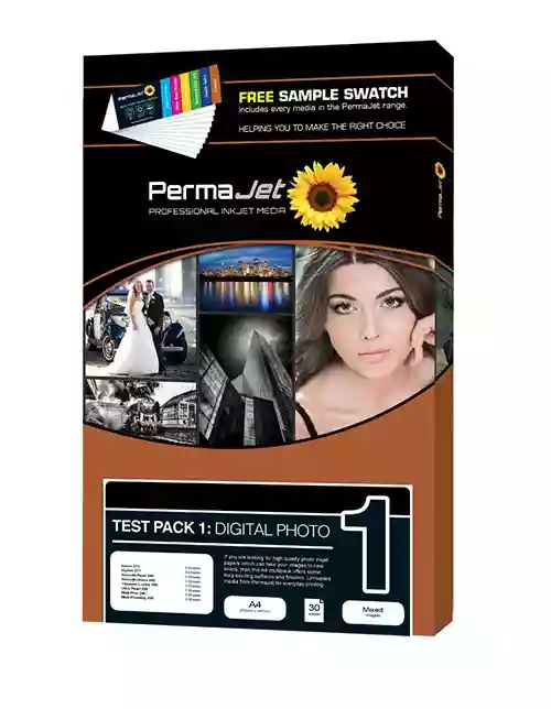 PermaJet Test Pack 1 - Digi Photo A4 20p