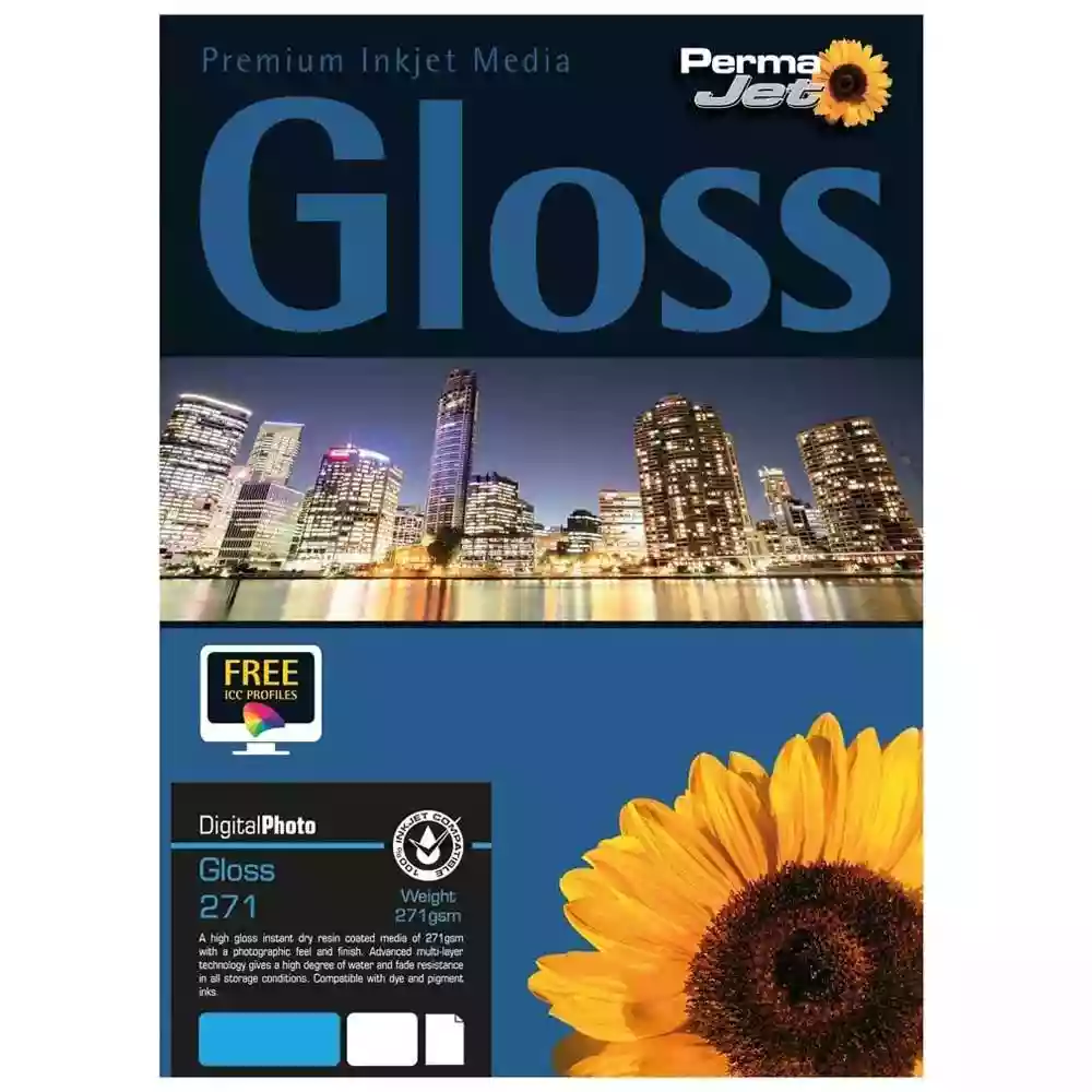 PermaJet 271 Gloss - 271gsm A3 500 Pack - Trade Pack