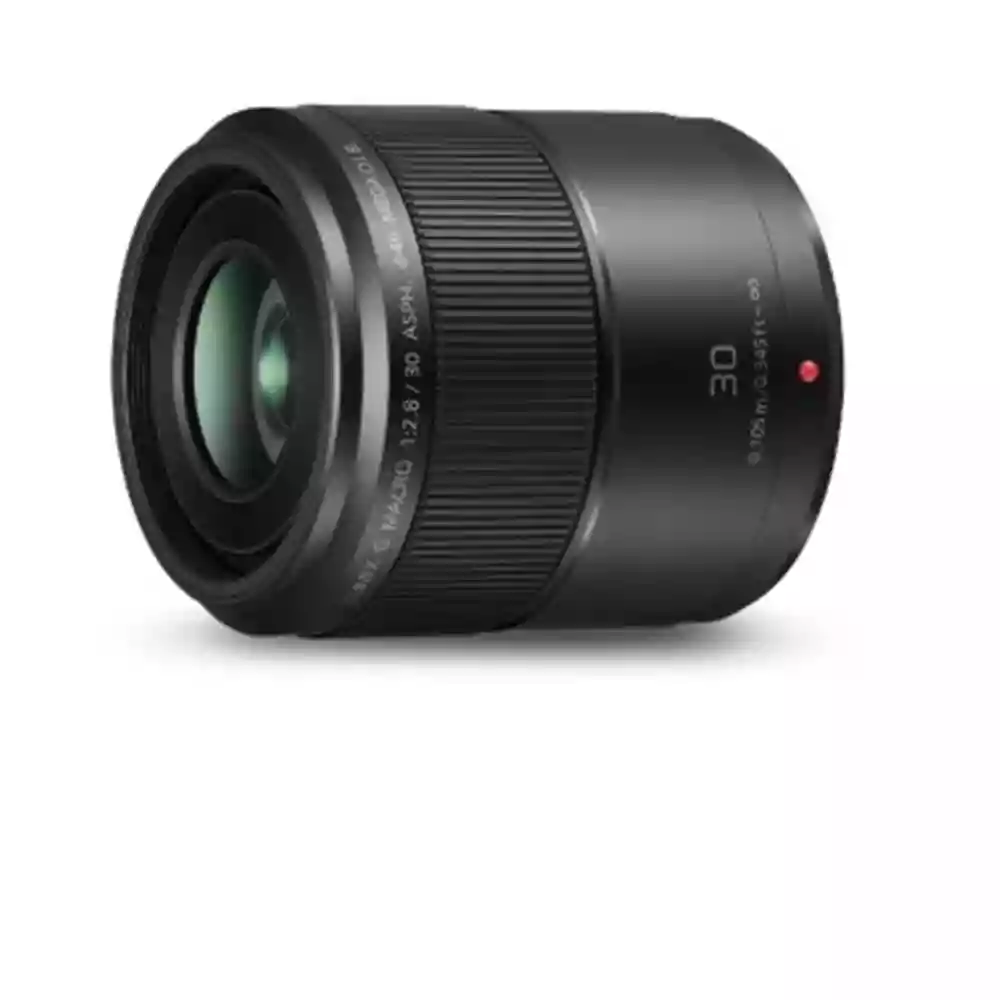 Panasonic Lumix G Macro 30mm f/2.8 ASPH MEGA O.I.S. Lens Black