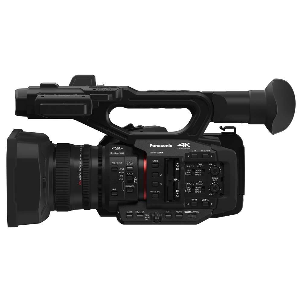 Panasonic Introduces a Professional 4K 60p Camcorder Equipped with 1.0-Type  (1.0-inch) Sensor and Offering 24.5mm Wide-Angle and Optical 20x Zoom