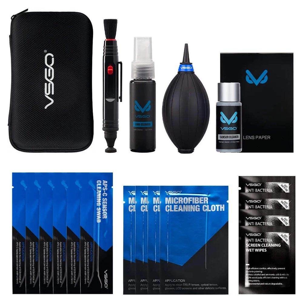 VSGO Camera Lens and Full-Frame Sensor Cleaning Portable Kit VSGO Camera Lens and Full-Frame Sensor Cleaning Portable Kit