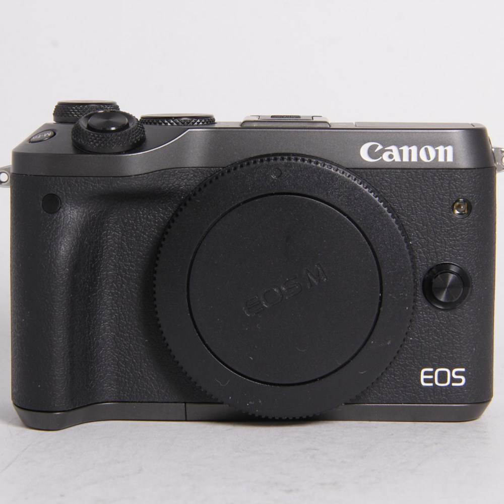 Used Canon EOS M6 Mirrorless Camera Body Black