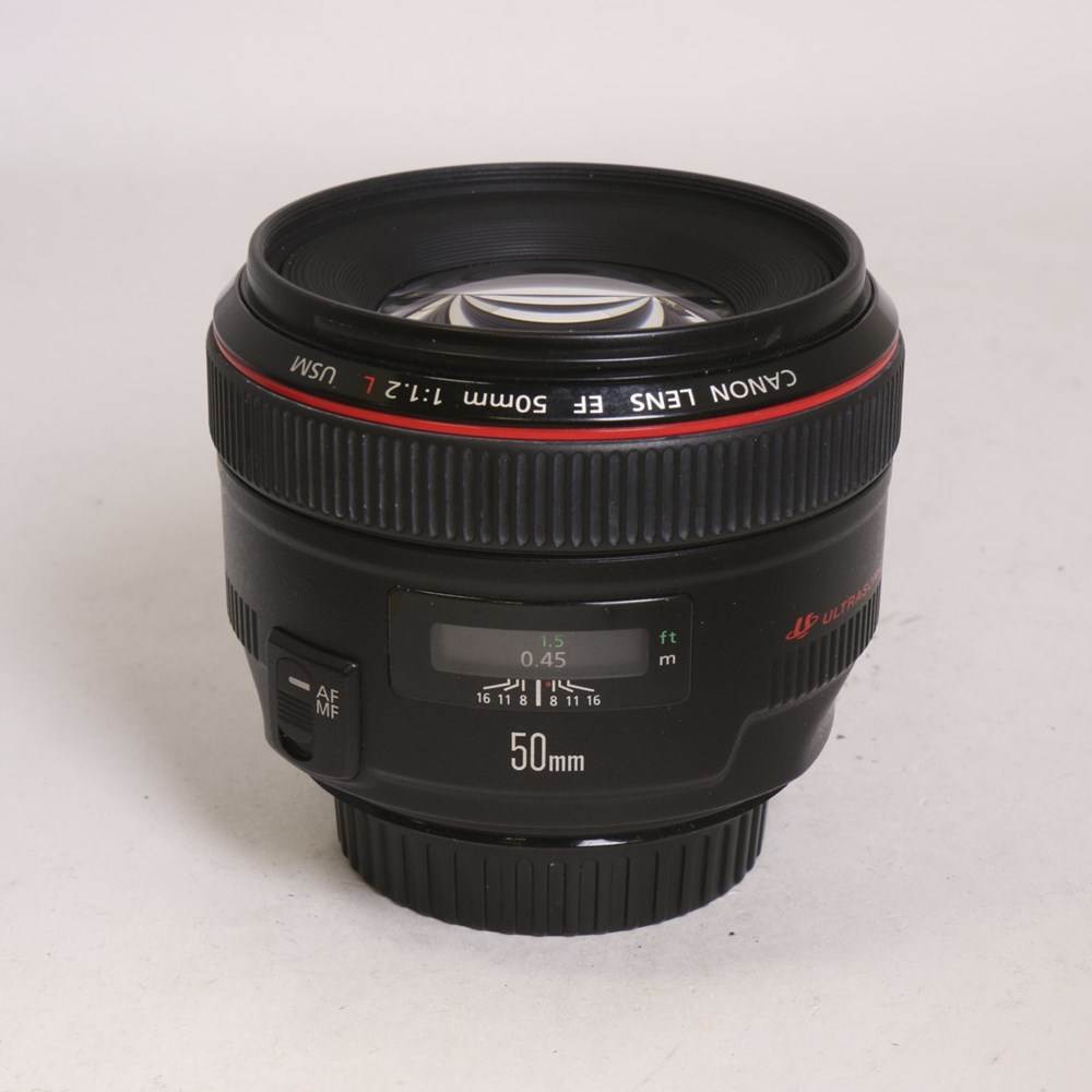 Used Canon EF 50mm f/1.2L USM Standard Lens