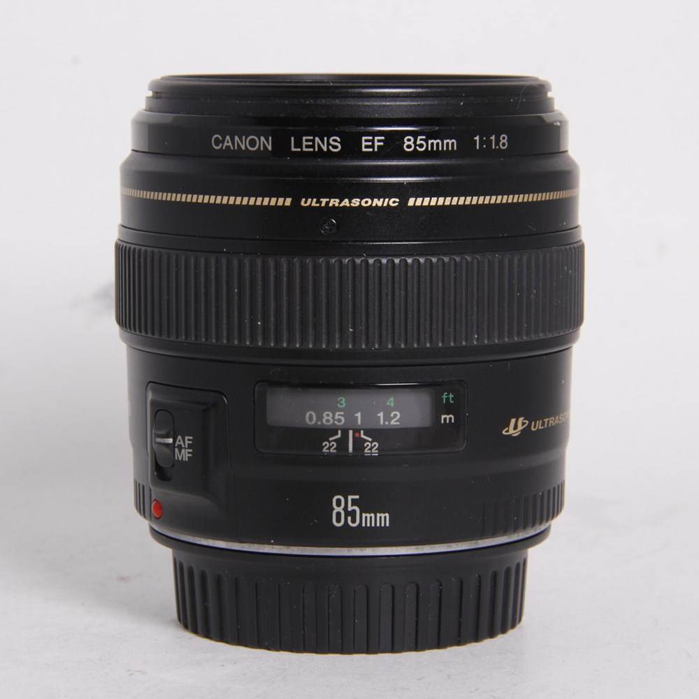 Used Canon EF 85mm f/1.8 USM Short Telephoto Lens