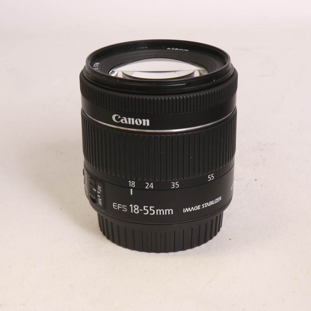 Used Canon EF-S 18-55mm f/4-5.6 IS STM Zoom Lens