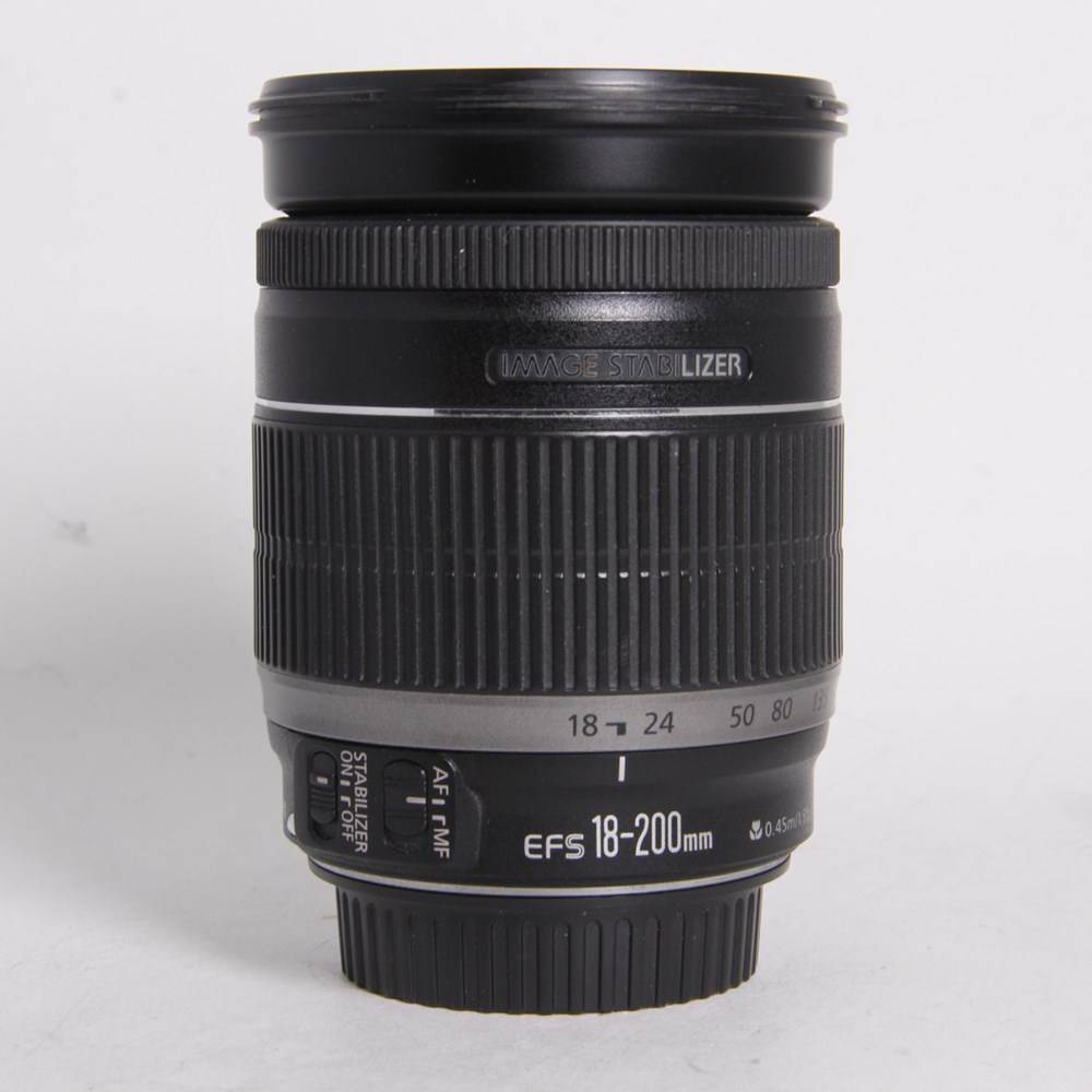 Used Canon EF-S 18-200mm f/3.5-5.6 IS Zoom Lens