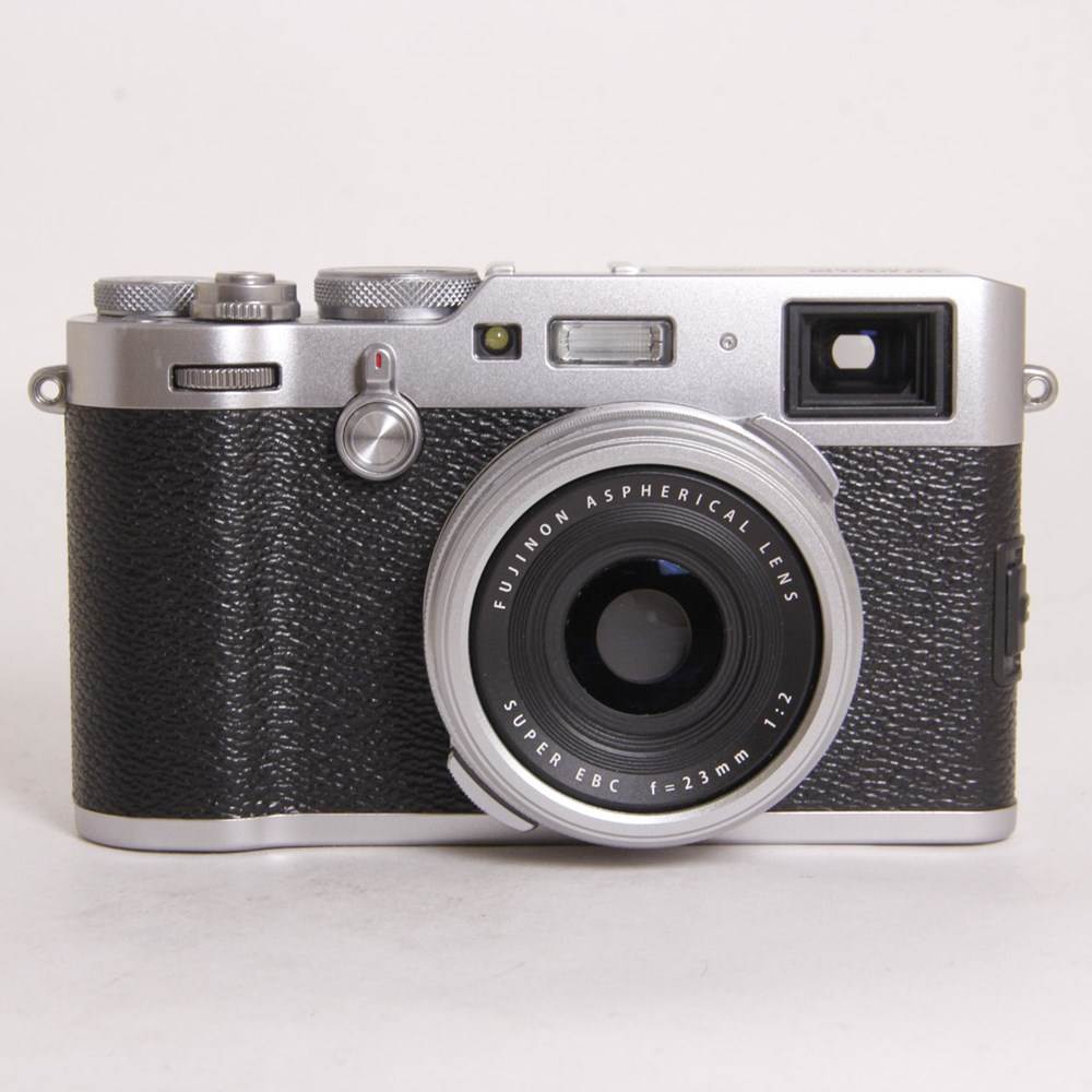 Used Fujifilm X100F Compact Camera With Fujinon 23mm f/2 Lens Silver