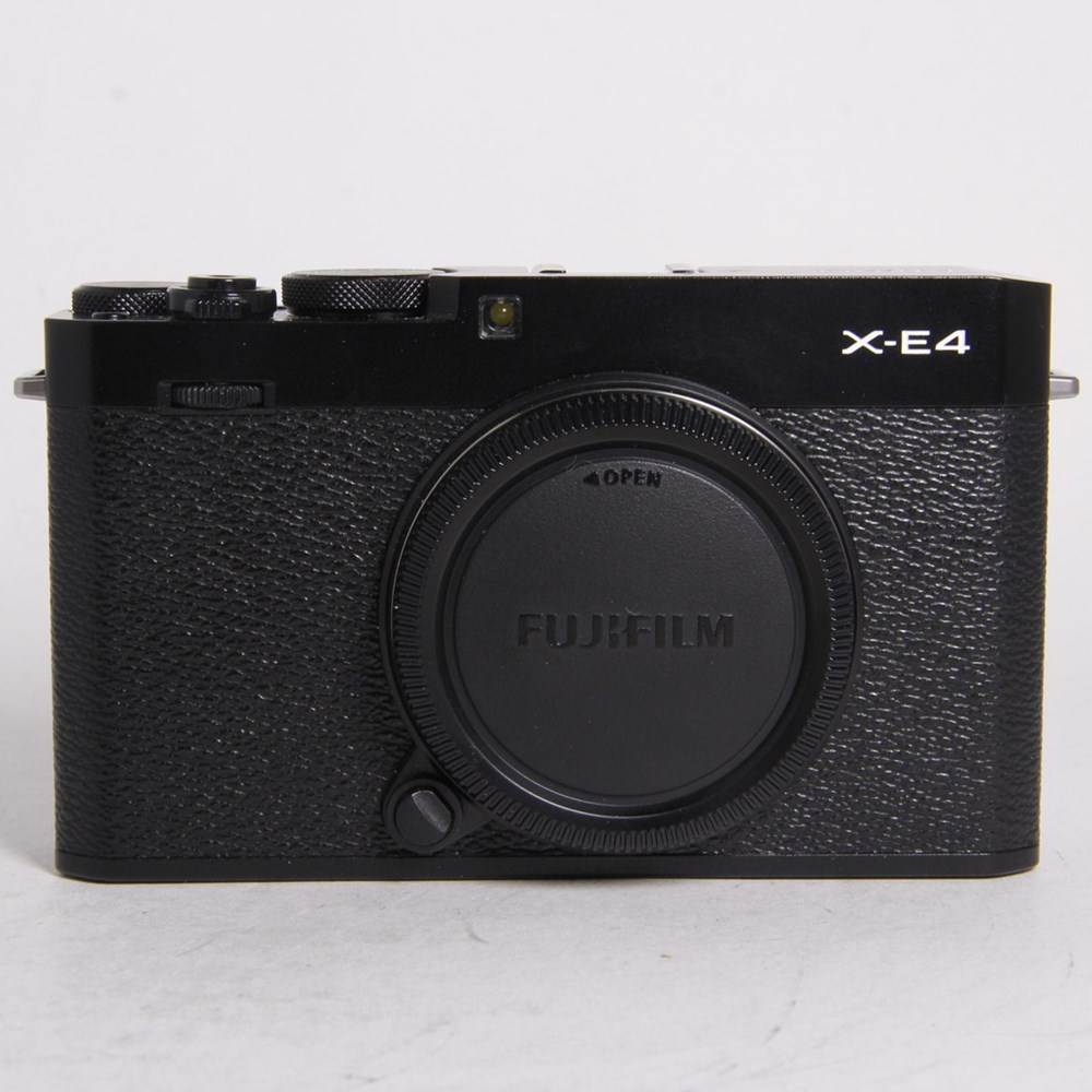 Used Fujifilm X-E4 Mirrorless Digital Camera Body Black