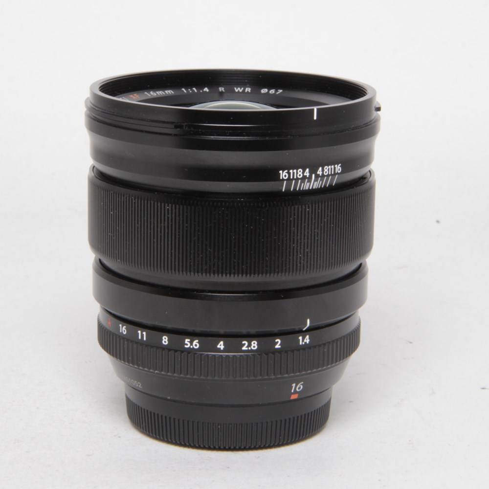 Used Fujifilm XF 16mm f1.4 R WR Super Wide Angle Prime Lens
