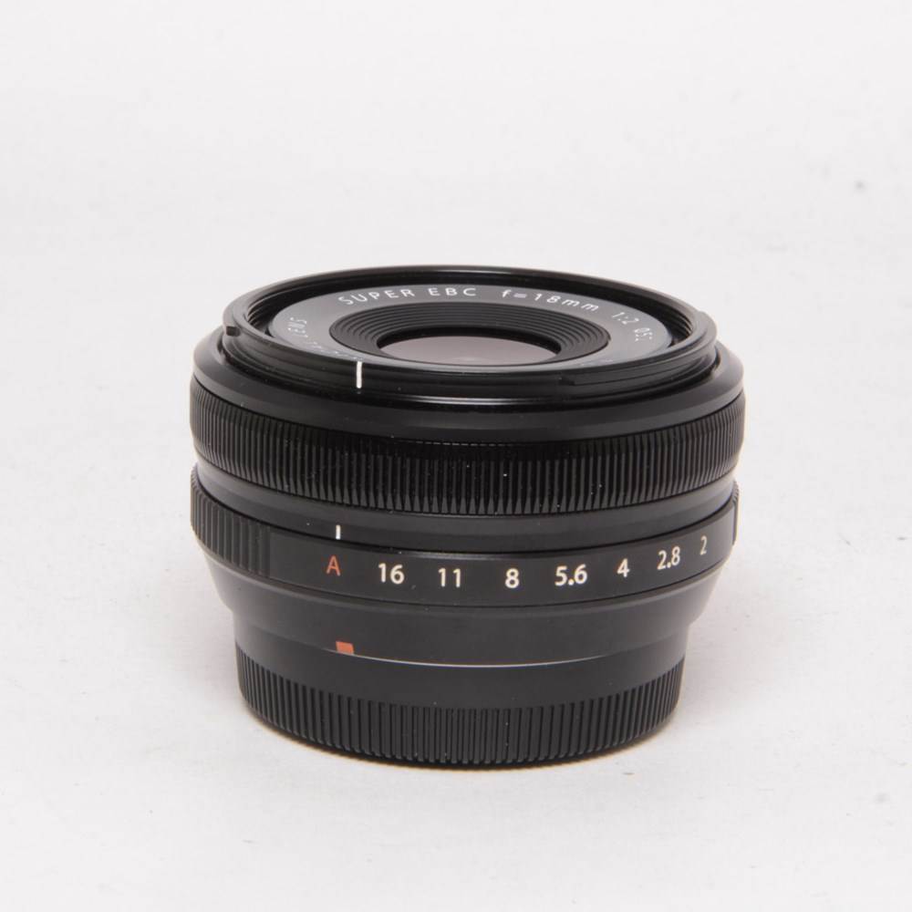 Used Fujifilm XF 18mm f2 R Wide Angle Pancake Lens