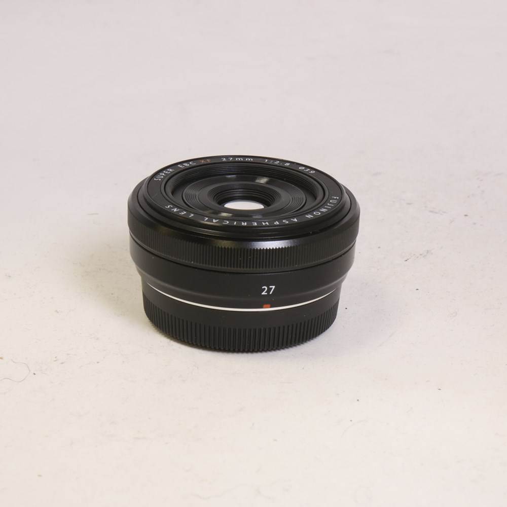 Used Fujifilm XF 27mm f2.8 Pancake Lens Black