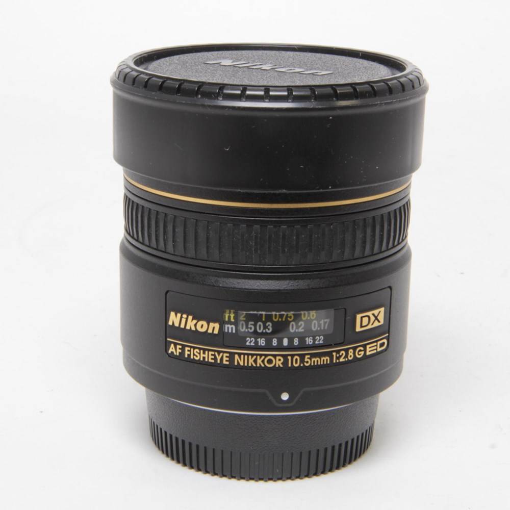 Used Nikon 10.5mm f/2.8G Fisheye F Mount Lens | Park Cameras