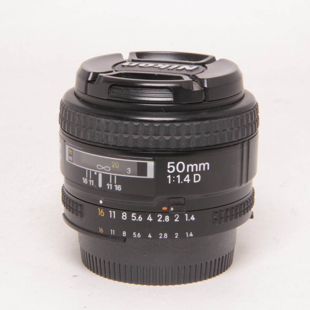 Used Nikon AF Nikkor 50mm f/1.4D Standard Prime Lens