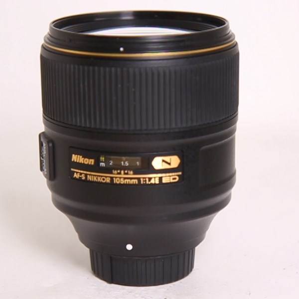 Used Nikon AF-S Nikkor 105mm f/1.4E ED Telephoto Prime Lens