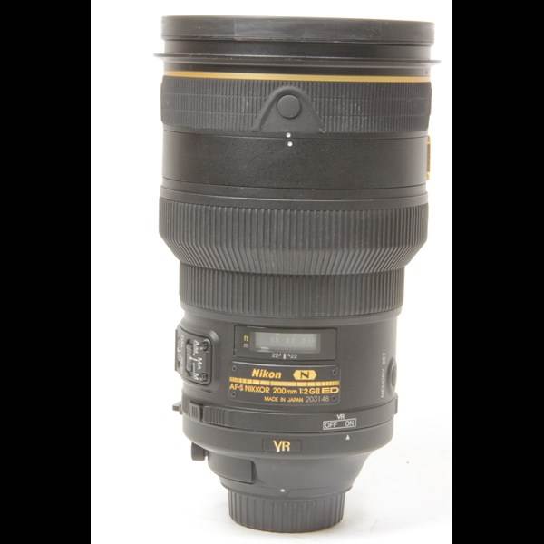 Used Nikon AF-S Nikkor 200mm F2G ED VR II Telephoto Lens