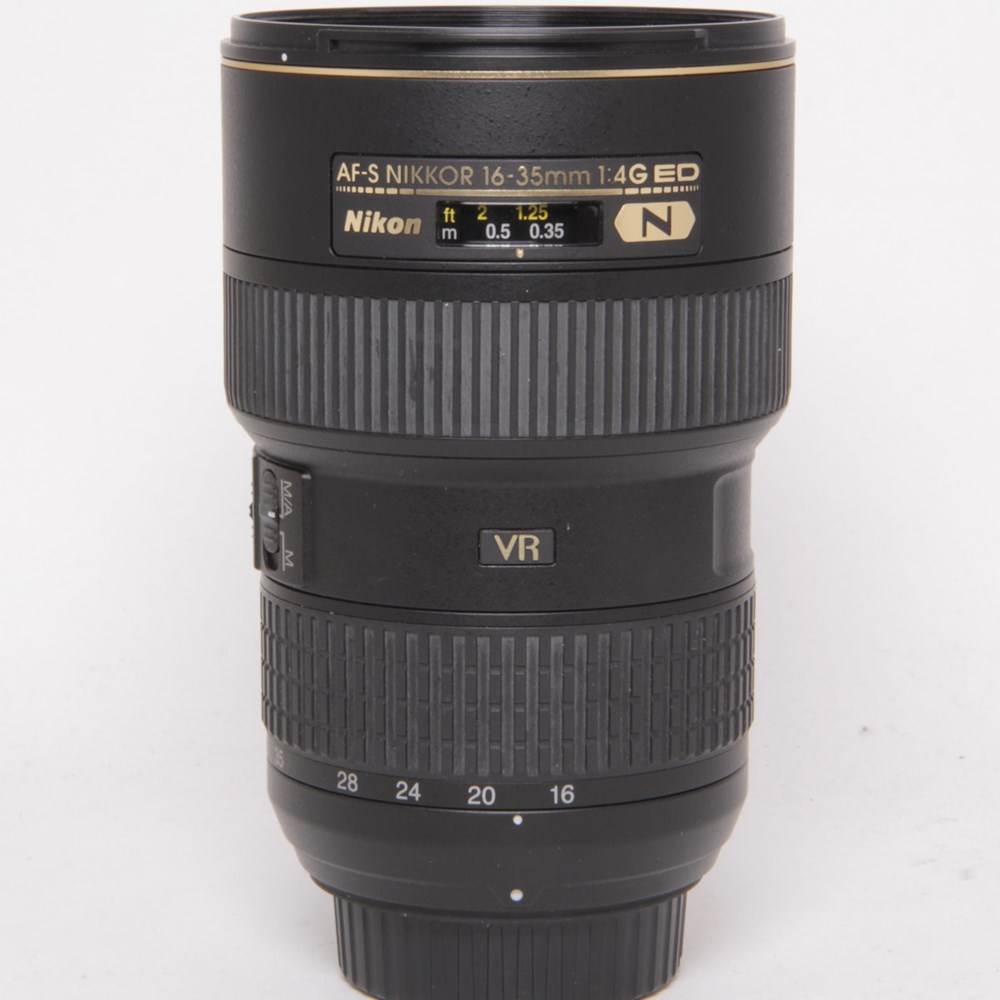 Used Nikon 16-35mm f/4G VR F Mount Lens | Park Cameras