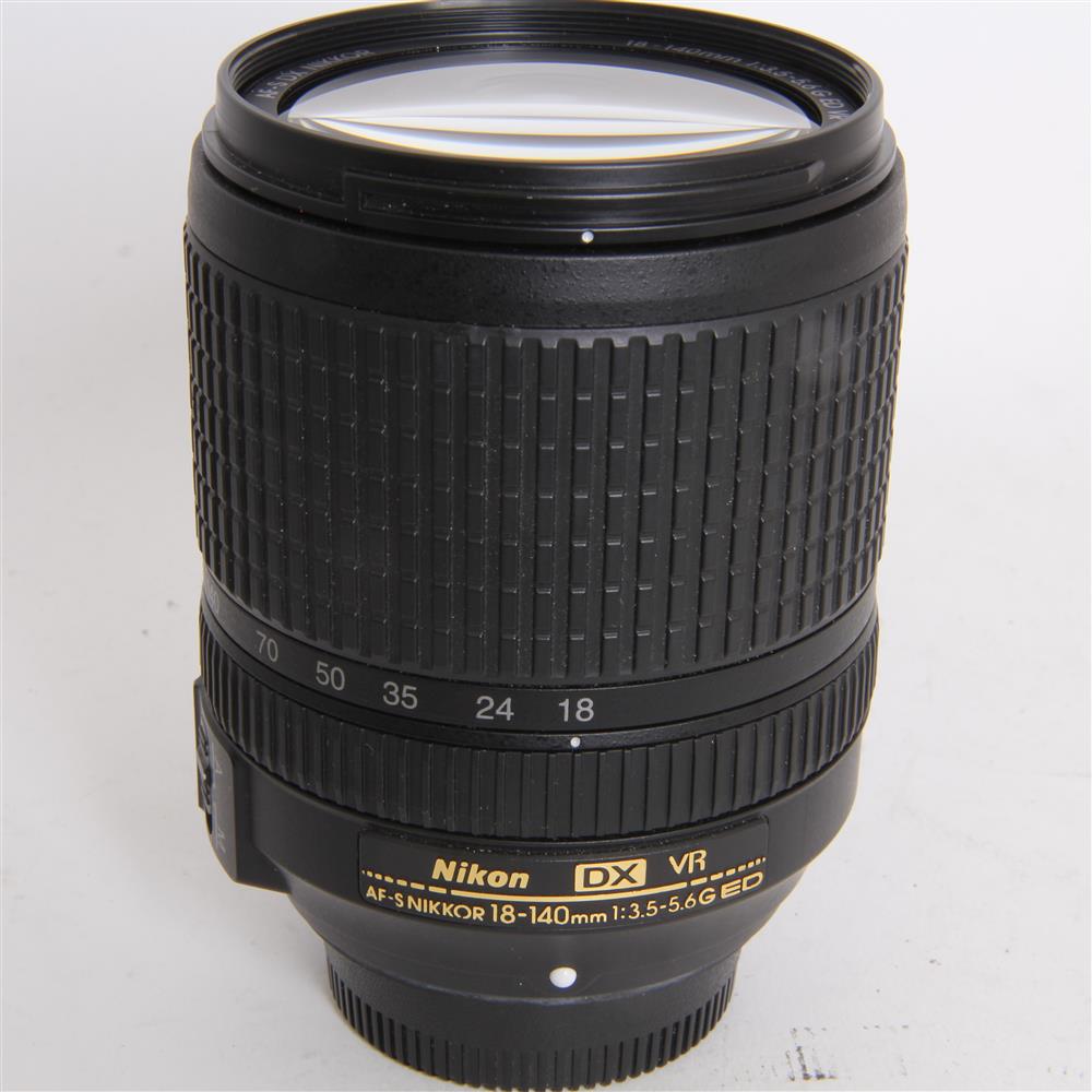 Used Nikon 18-140mm lens f/3.5-5.6 G ED VR AF-S DX NIKKOR