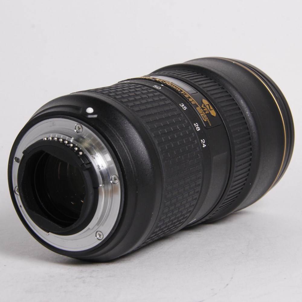 Used Nikon 24-70mm f/2.8E VR F Mount Lens | Park Cameras