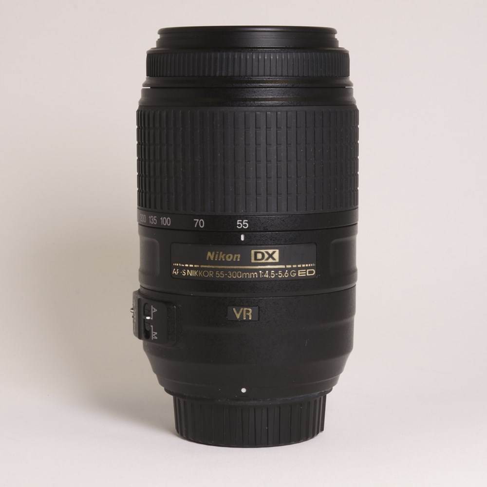 Used Nikon 55-300mm f/4.5-5.6G VR F Mount Lens | Park Cameras