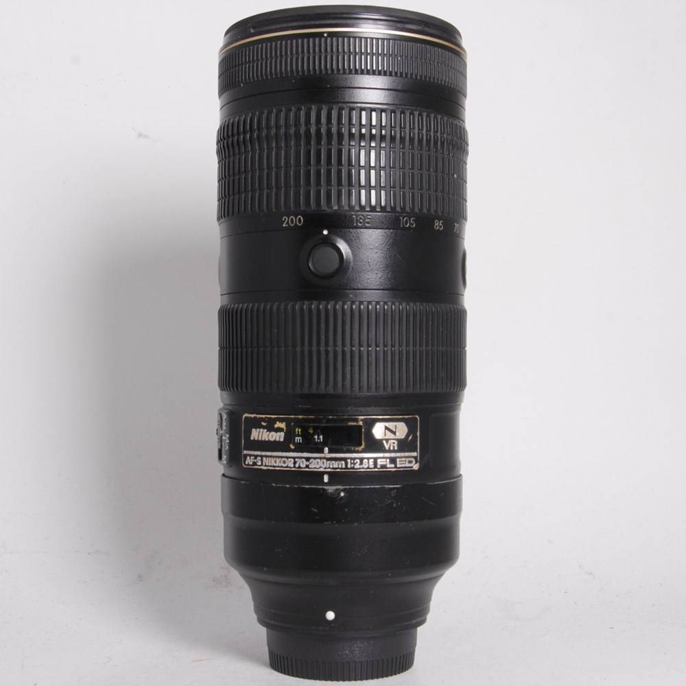 Used Nikon AF-S Nikkor 70-200mm f/2.8E FL ED VR Telephoto Zoom Lens
