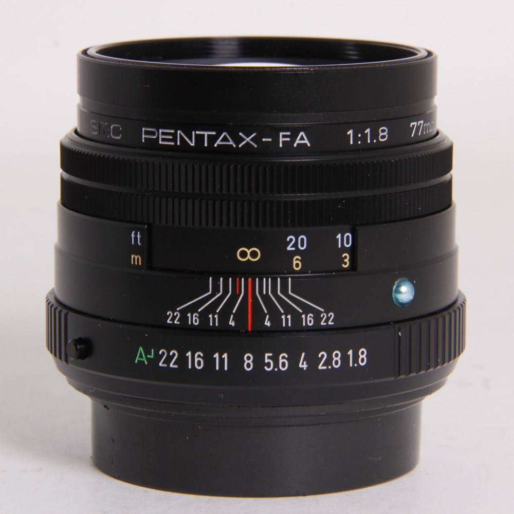 Used Pentax 77mm f1.8 SMC FA Limited Lens