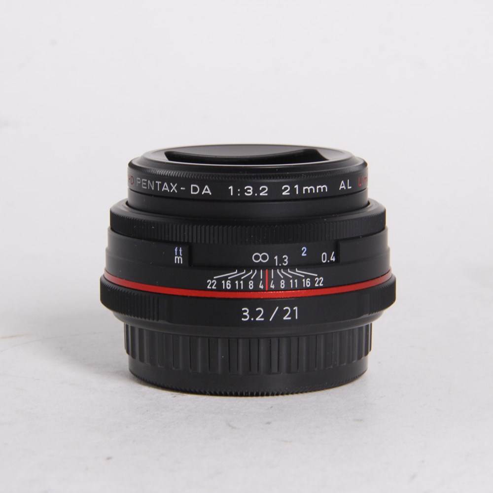 Used HD Pentax-DA 21mm f/3.2 AL Limited Lens Black