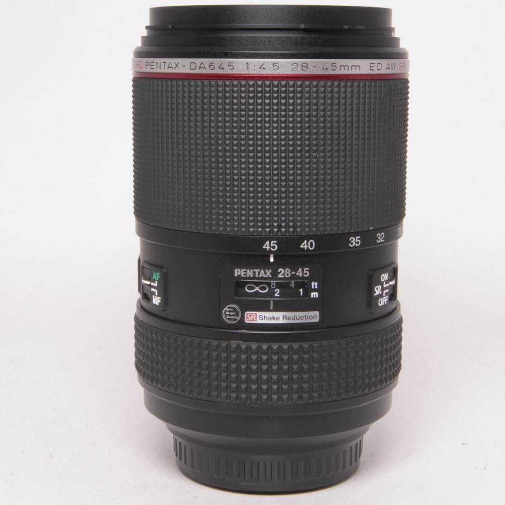 Used HD Pentax-DA 645 28-45mm f/4.5 ED AW SR Medium Format Zoom Lens