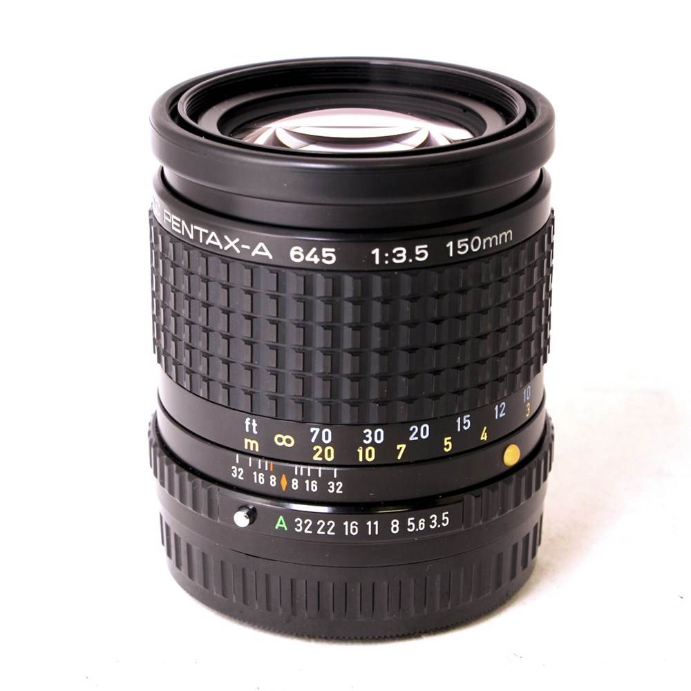 Used SMC Pentax-A 645 150mm f/3.5 Medium Format Telephoto Lens