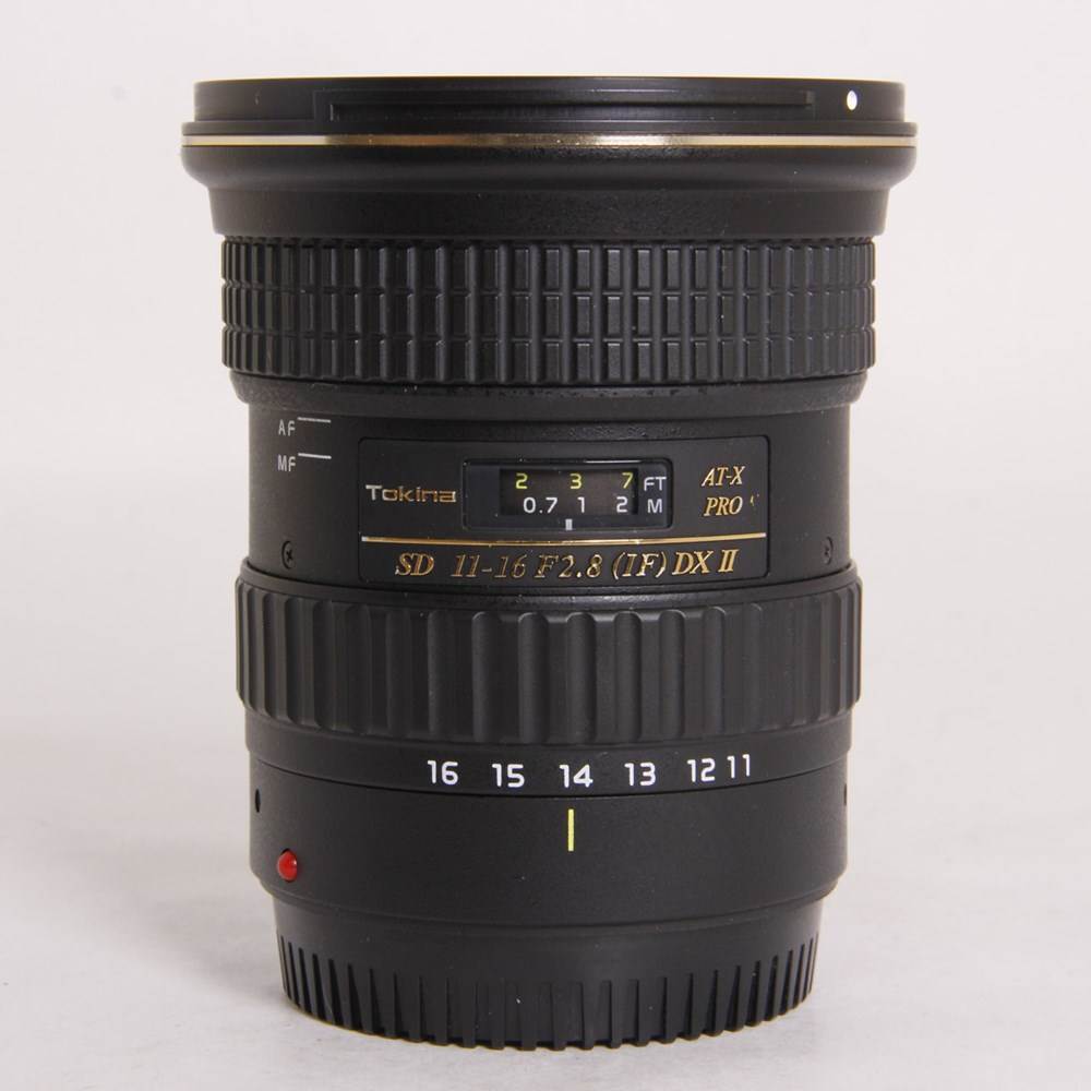 Used Tokina AT-X 116 PRO DX-II 11-16mm f/2.8 Zoom Lens Canon EF Mount