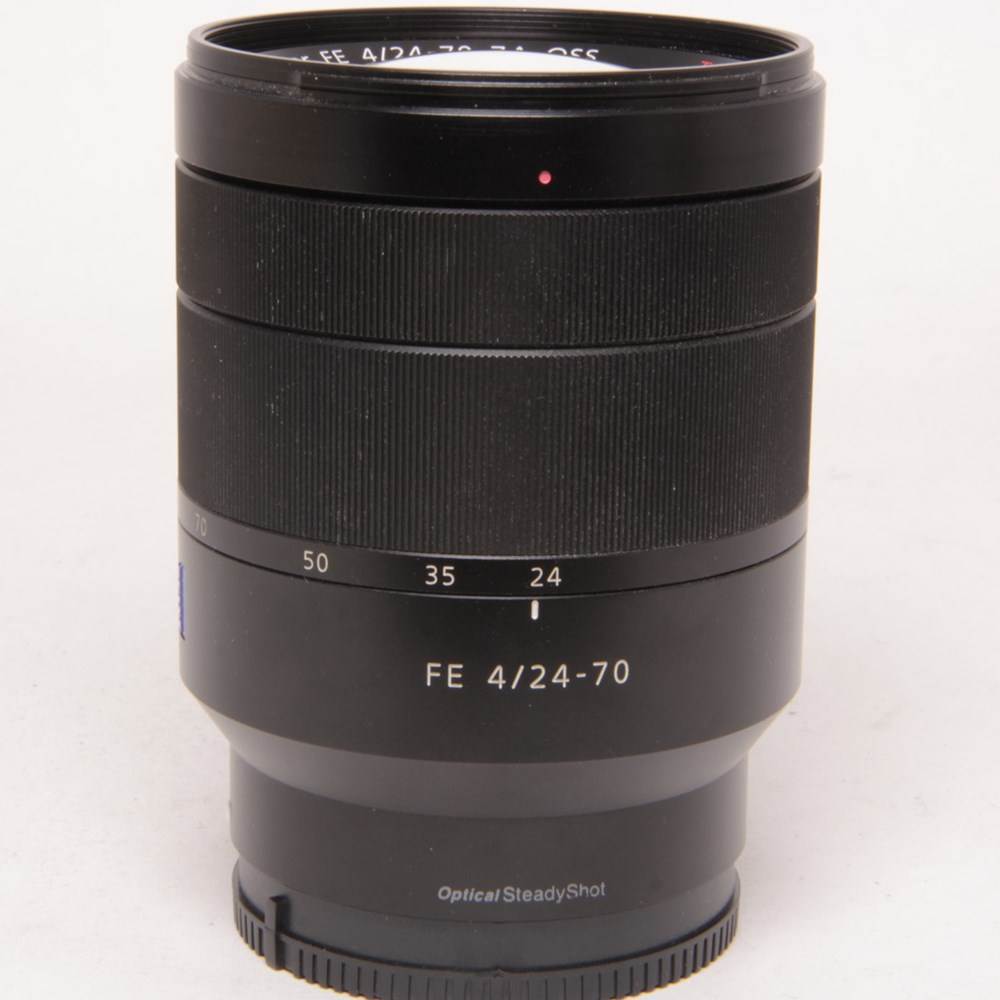 Used Sony FE 24-70mm f/4 Zeiss Vario-Tessar T* ZA OSS Lens